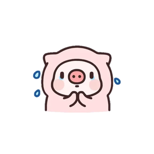 Pig sticker 😢