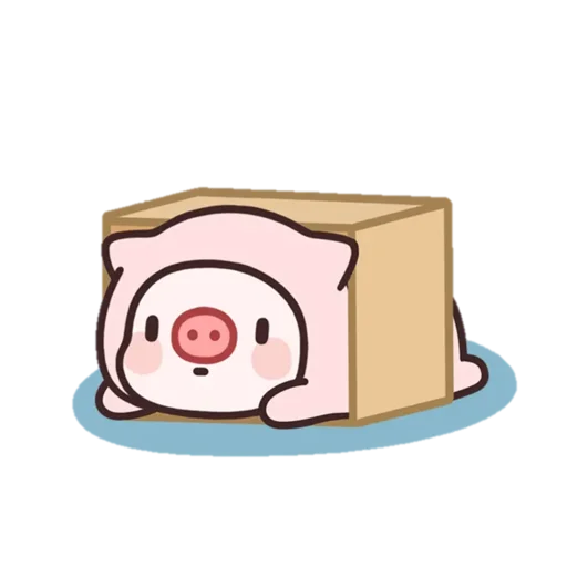 Telegram stiker «Pig» 📦