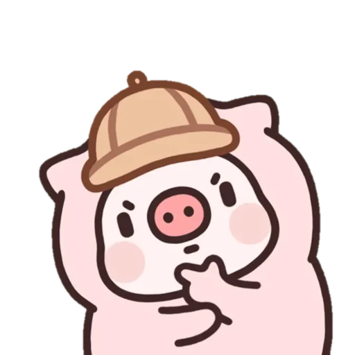 Pig emoji 🤔