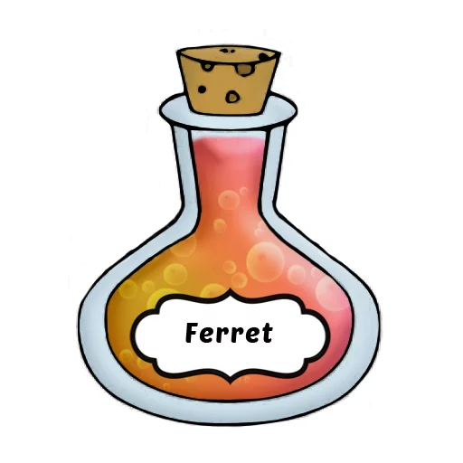 Faust's TF Potions sticker 🐾