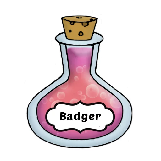 Faust's TF Potions sticker 🐾
