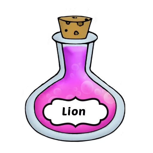 Faust's TF Potions sticker 🦁