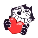 Felix the CAT emoji ❤️
