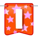 Емодзі Festive Flags Emoji 🚩