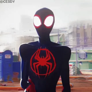 Spider Man sticker 🤔
