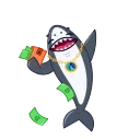 Shark emoji 👋