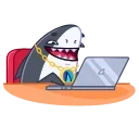 Shark emoji 📈