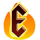 Емодзі телеграм Fire Font