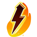 Fire Font emoji ⚡️