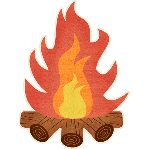 Fire and Flames  sticker 🔥