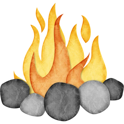 Fire and Flames  sticker 🔥