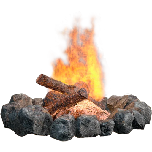 Telegram stiker «Fire and Flames» 🔥