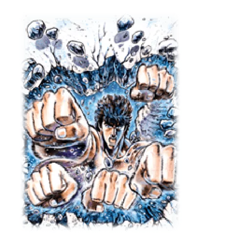Fist of the North Star Chapter 2 sticker 😱