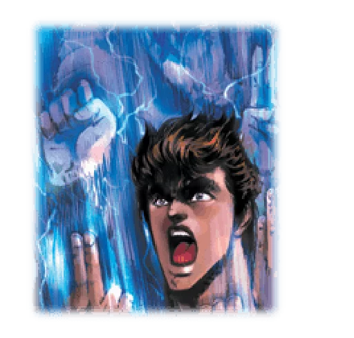 Fist of the North Star Chapter 2 sticker 😩