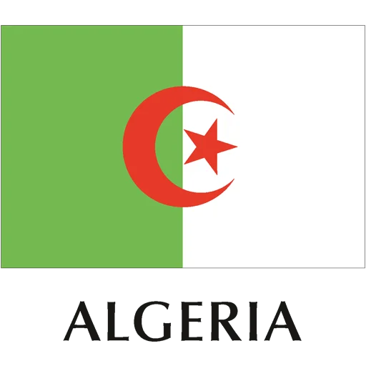 Стикер Flags-1 (2nd Pack 👉 t.me/addstickers/Flags_2) 🇩🇿