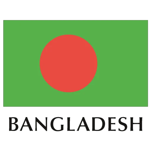 Telegram stiker «Flags-1 (2nd Pack 👉 t.me/addstickers/Flags_2)» 🇧🇩