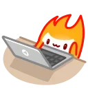 Little Flame emoji 💻
