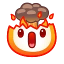Flame emoji 🤯