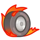 Flame emoji 🛞