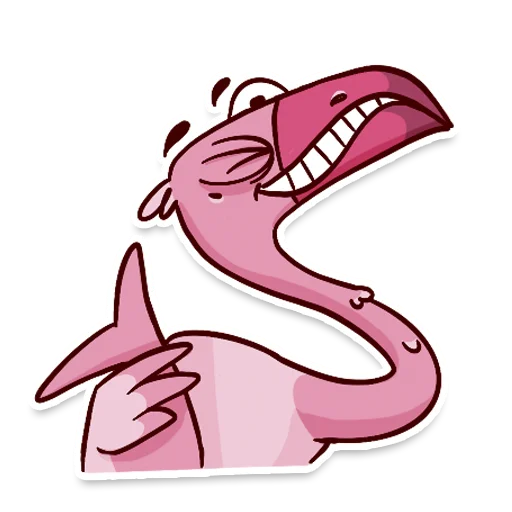 Telegram Sticker «Flamingo» ?