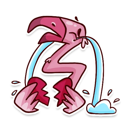 Telegram stiker «Flamingo» ?