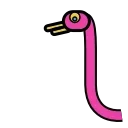 Flamingo stiker 😙