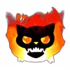 Емодзі Flamy Cat Emoji 😡
