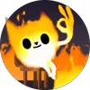 Емодзі Flamy Cat Emoji 👌