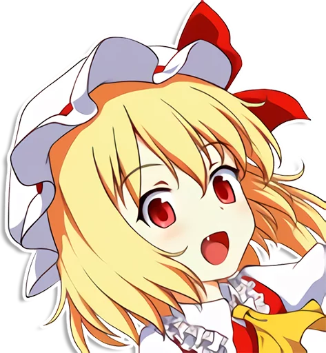 Стікер the most kawaii stickers in the world (Flandre) 😃