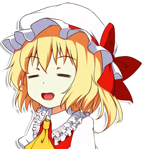 the most kawaii stickers in the world (Flandre) emoji 😄