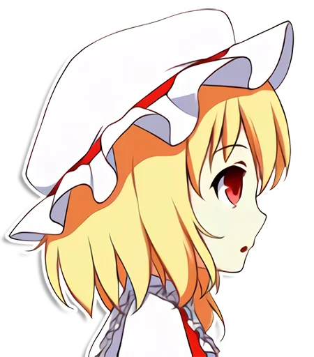 Стикер the most kawaii stickers in the world (Flandre) 😺