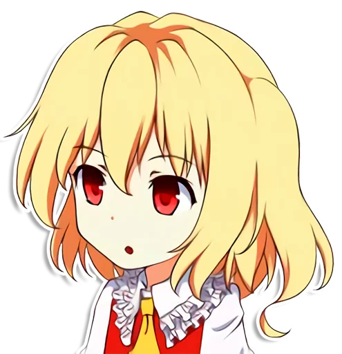 Стикер the most kawaii stickers in the world (Flandre) 😦