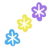 Telegram emoji Flashing Neon