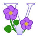 Flowers Font emoji ✅