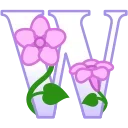 Flowers Font emoji 🌸