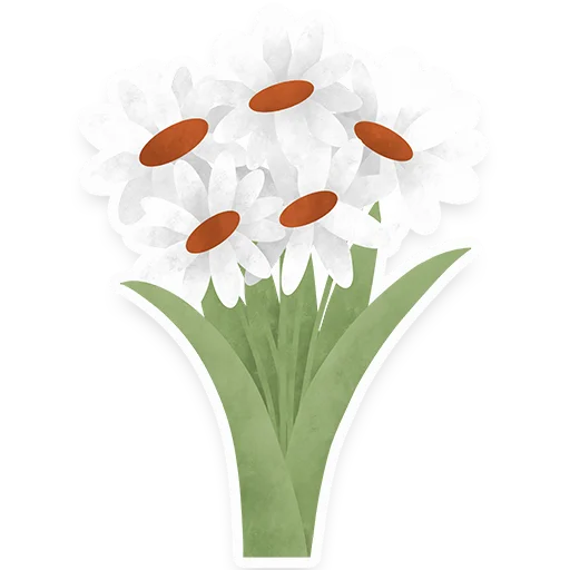 Telegram stiker «flowers» 🌼