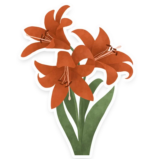 Telegram stiker «flowers» 🌺