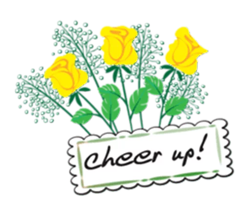 Telegram Sticker «Flowers and greeting card» 🍺