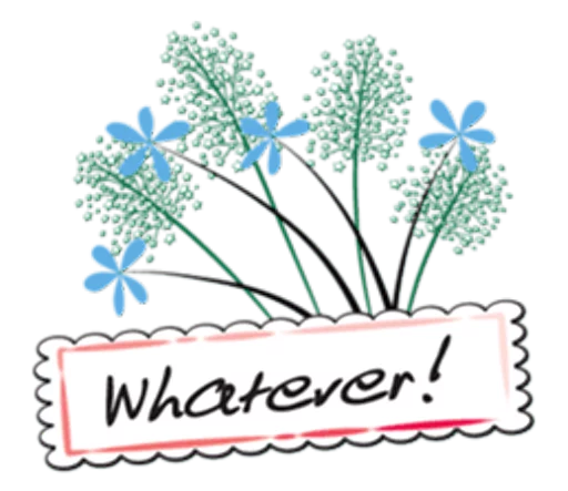 Flowers and greeting card emoji 😒