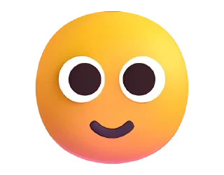 Эмодзи Fluent Emoji #1 🙂