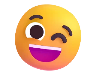 Эмодзи Fluent Emoji #1 😉