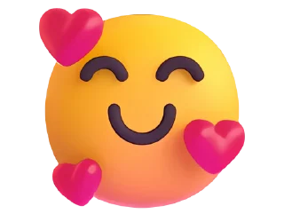 Эмодзи Fluent Emoji #1 🥰