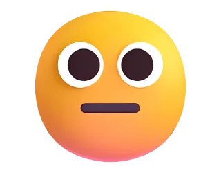 Емодзі Fluent Emoji #2 😐