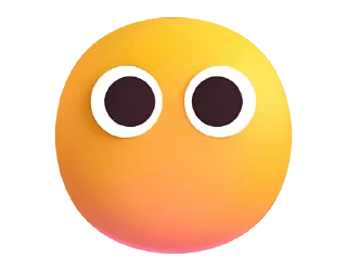 Стикер Fluent Emoji #2 😶