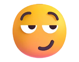 Емодзі Fluent Emoji #2 😏