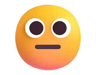 Эмодзи Fluent Emoji #2 🙁