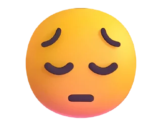 Емодзі Fluent Emoji #2 😔