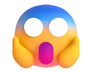 Эмодзи Fluent Emoji #3 😱