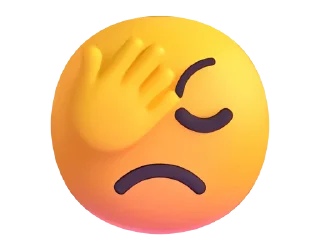 Эмодзи Fluent Emoji #3 🤦
