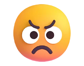 Эмодзи Fluent Emoji #3 😠